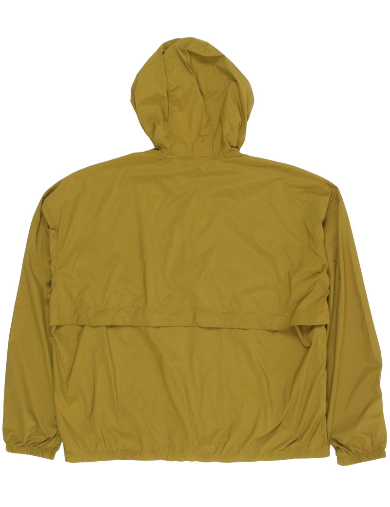 Columbia Street Heights Hooded Windbreaker Mossy Green Back View