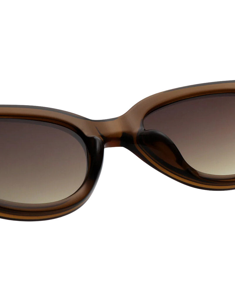 A.Kjaerbede Winnie Sunglasses Smoke Transparent Bridge