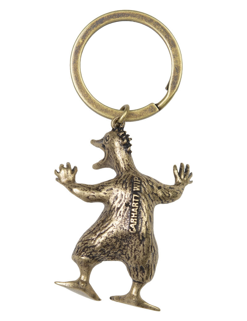 Carhartt Wip Wiptopia Keychain Metal Gold