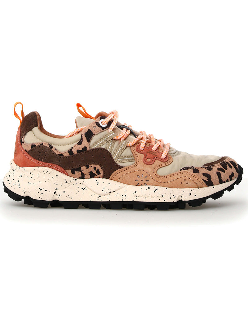 Flower Mountain Yamano 3 Uni Suede Nylon Beige Milk Light Brown