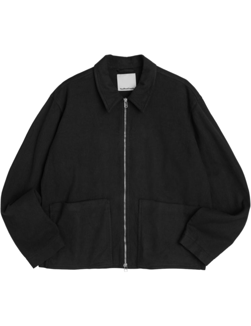 YMC Bay City Jacket Black Front