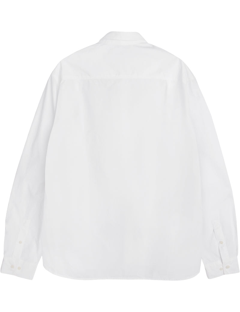 YMC Curtis Shirt White Back