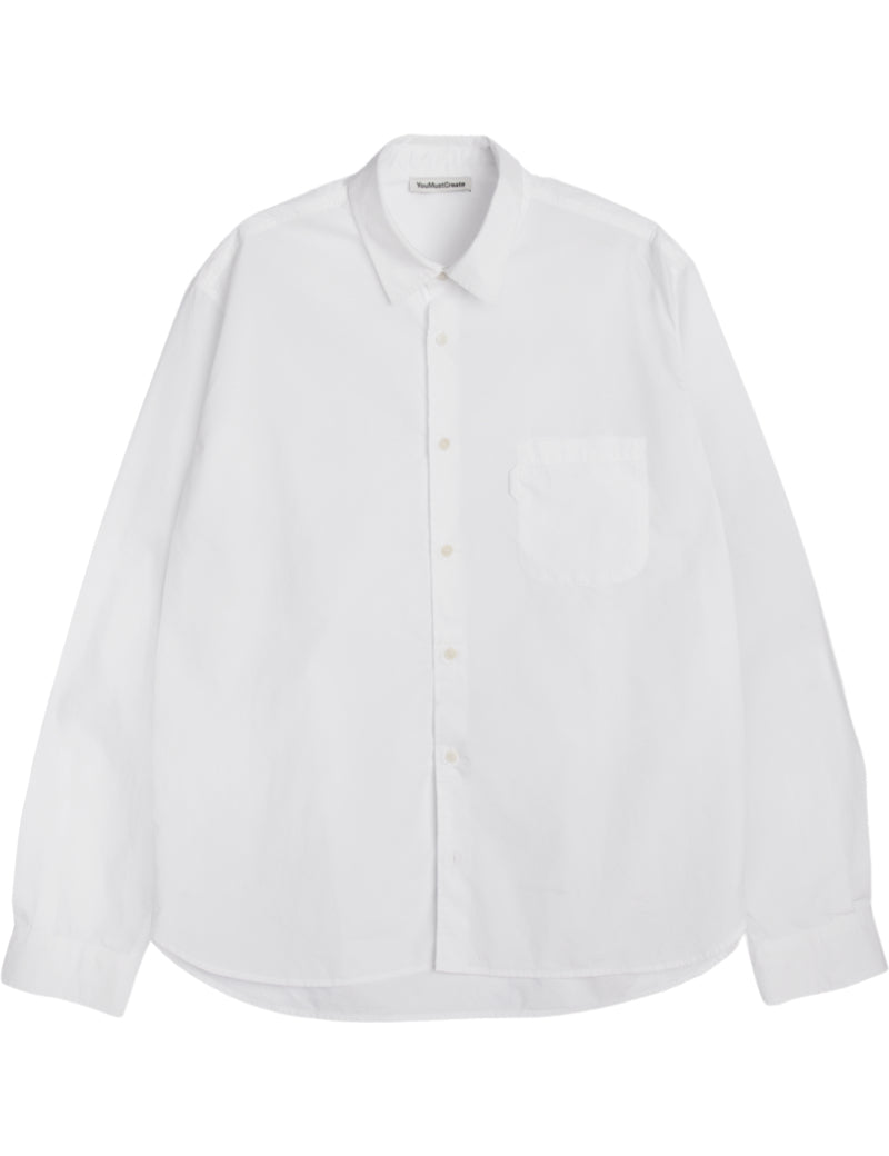 YMC Curtis Shirt White Front