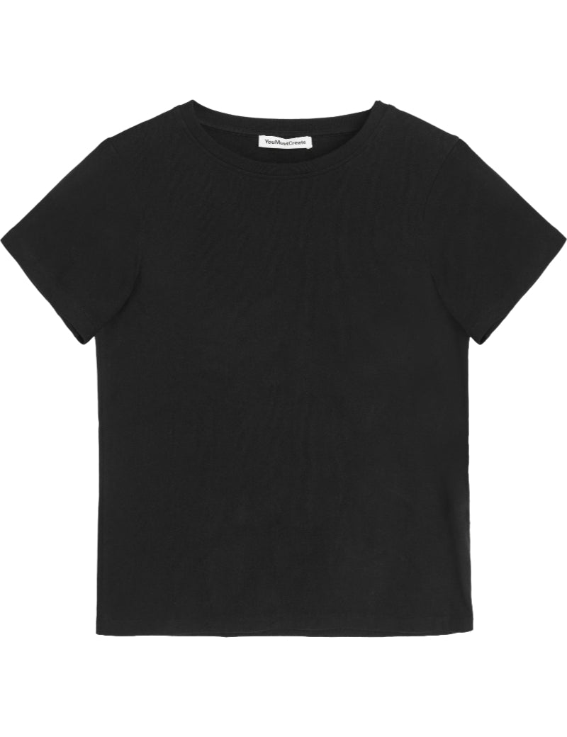 YMC Day T-Shirt Black Front