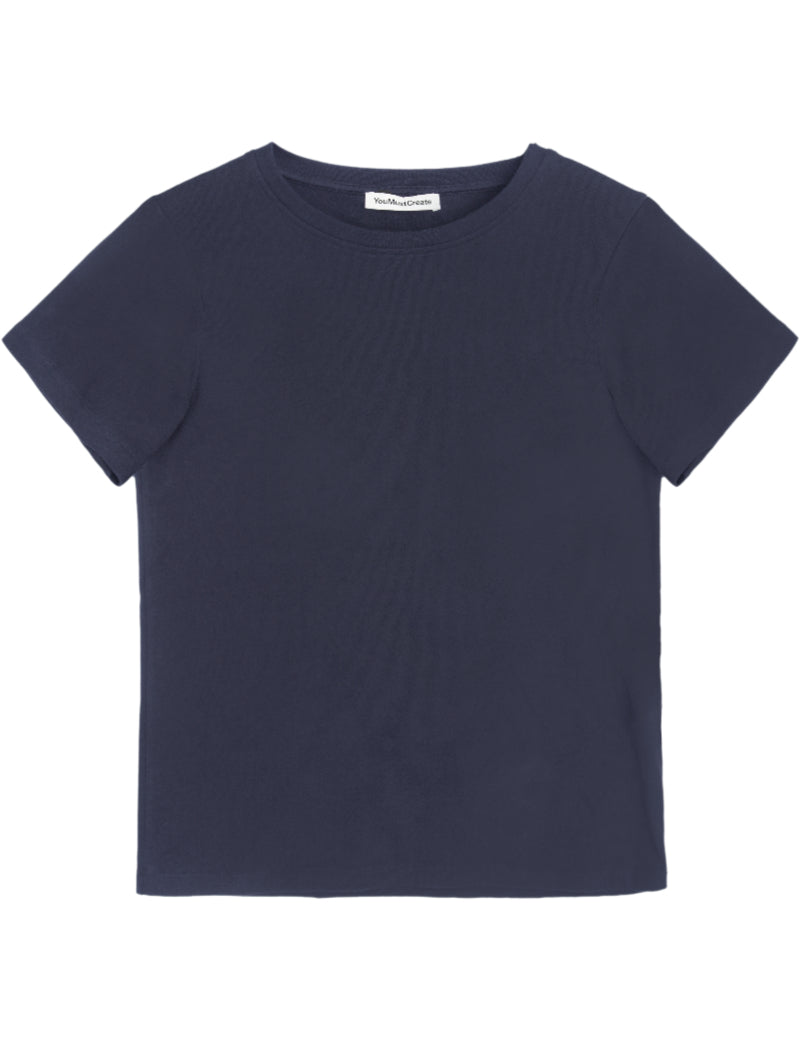 YMC Day T-Shirt Navy Front