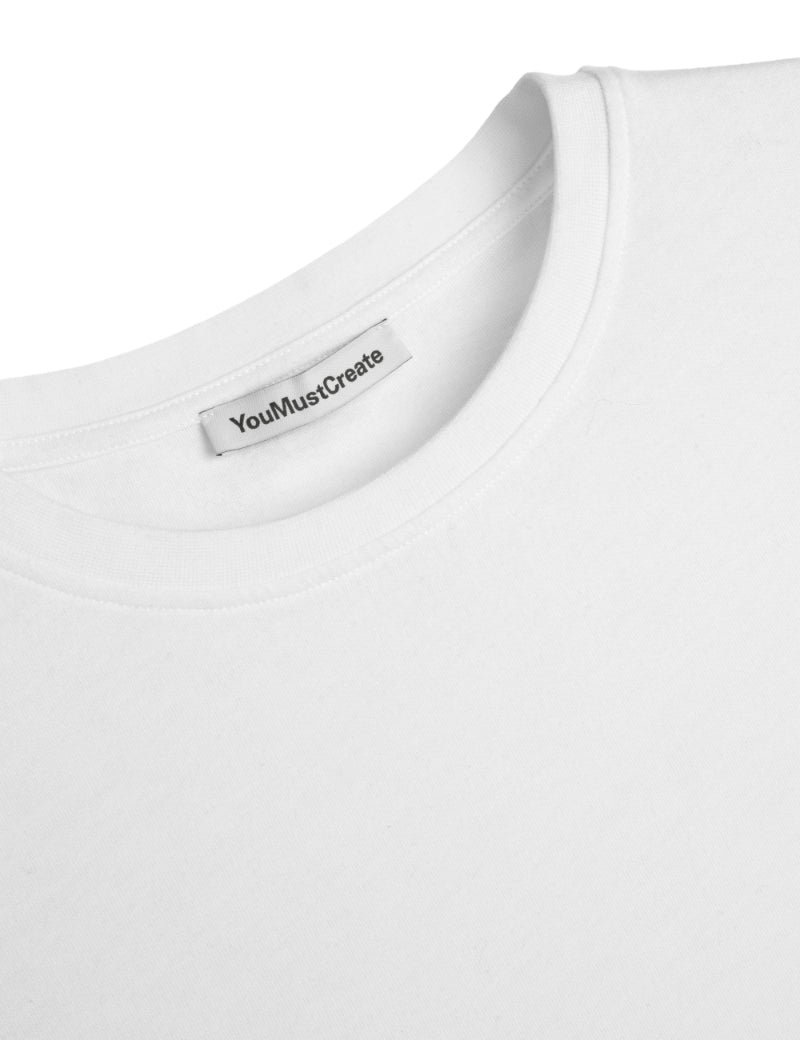 YMC Day T-Shirt White Collar