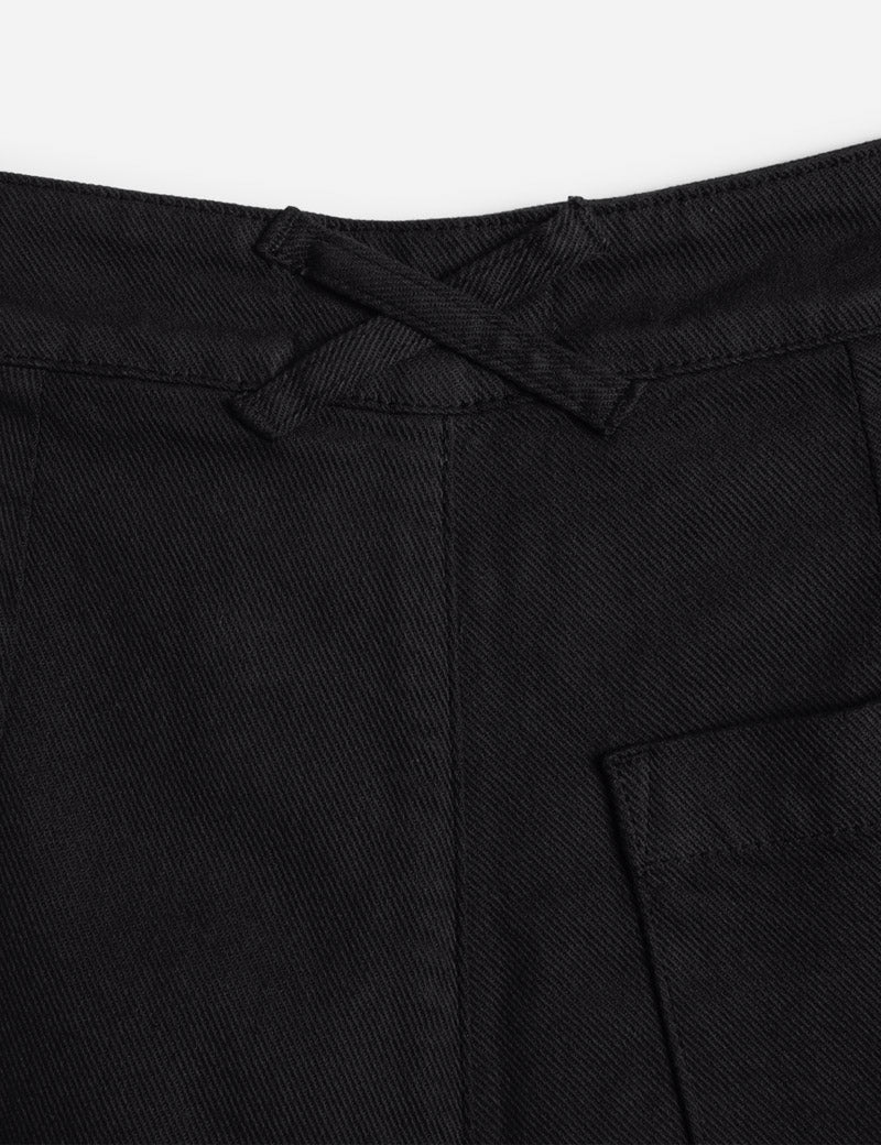 YMC Deadbeat Trouser Organic Twill Black Waistband