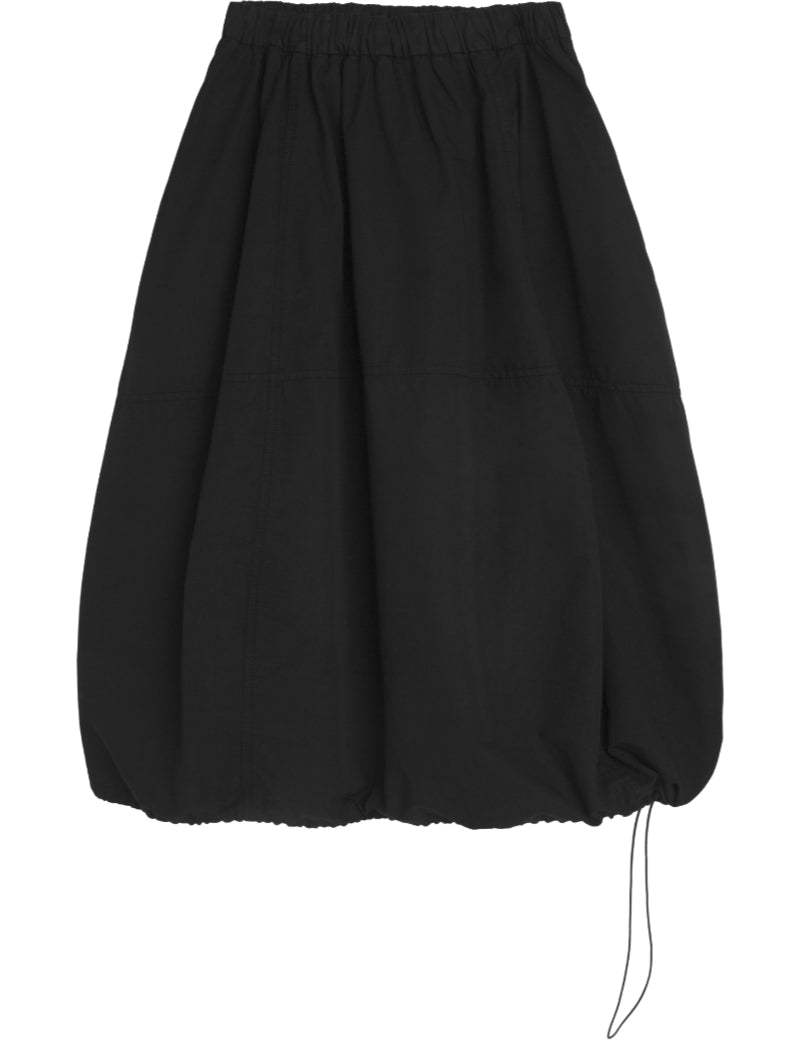 YMC Parachute Skirt Black Front