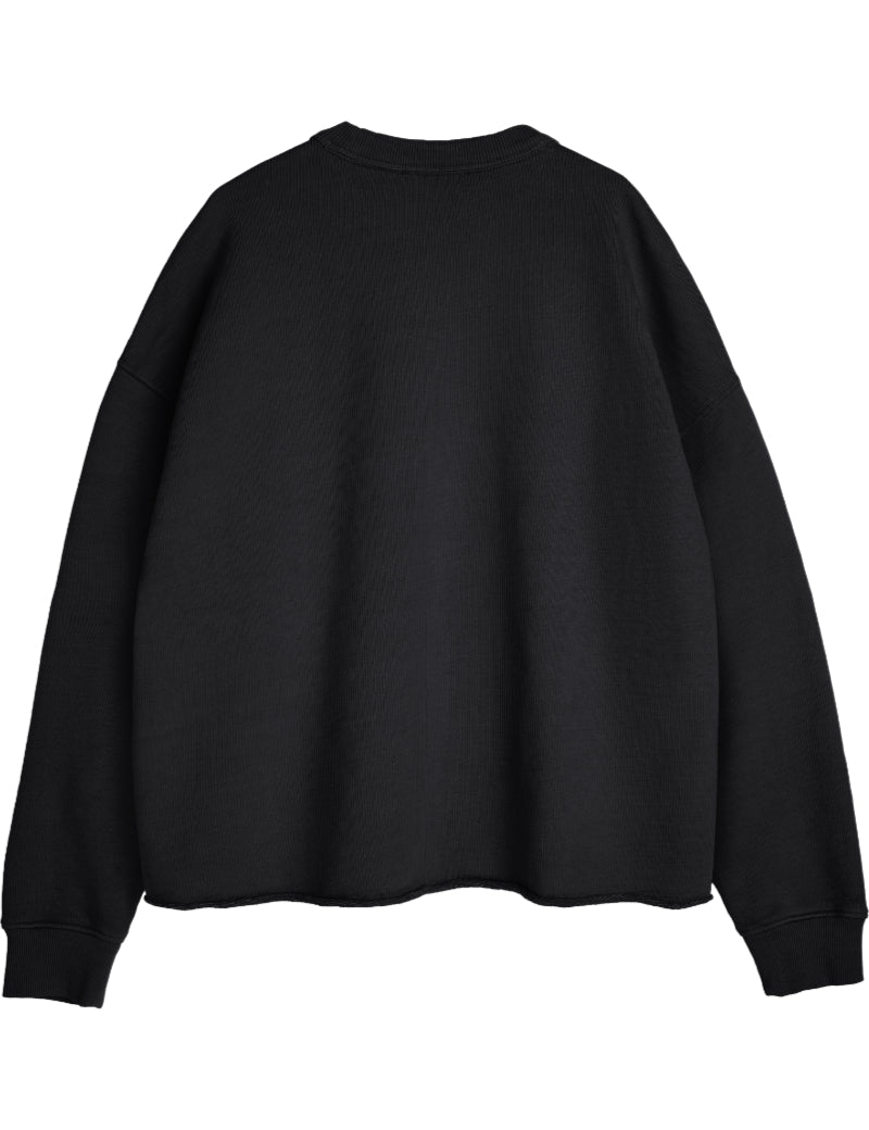YMC Studio Sweatshirt Americana Black Back View