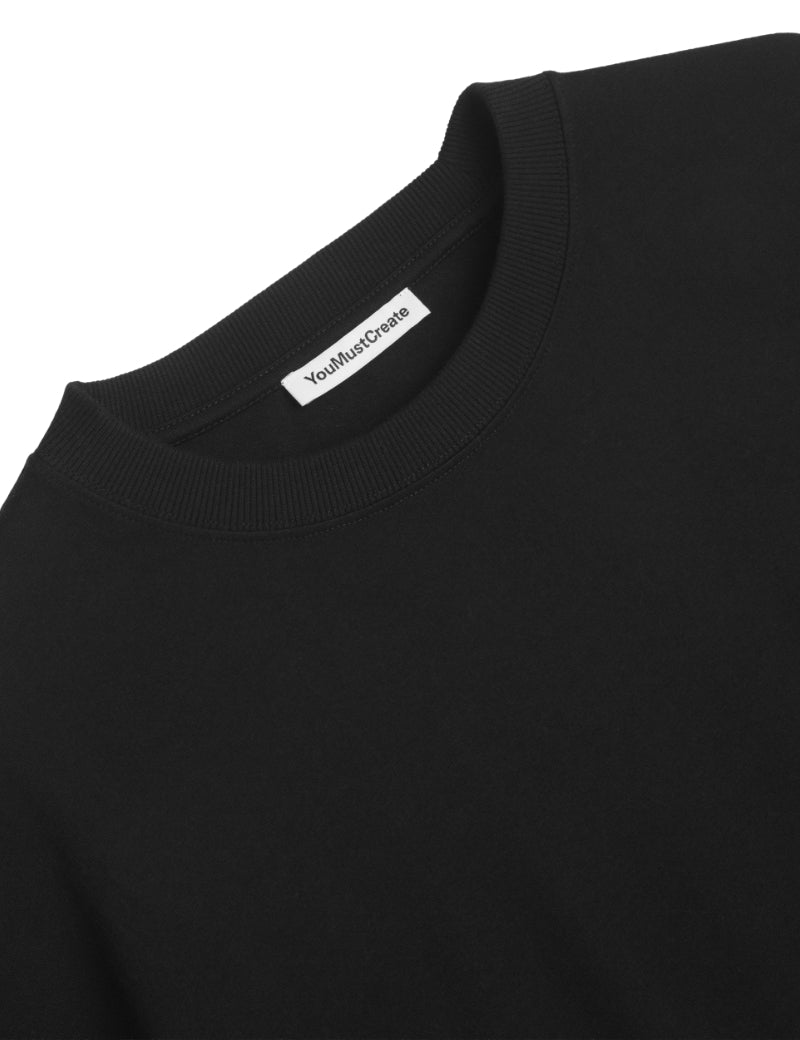 YMC Triple T-Shirt Black Collar