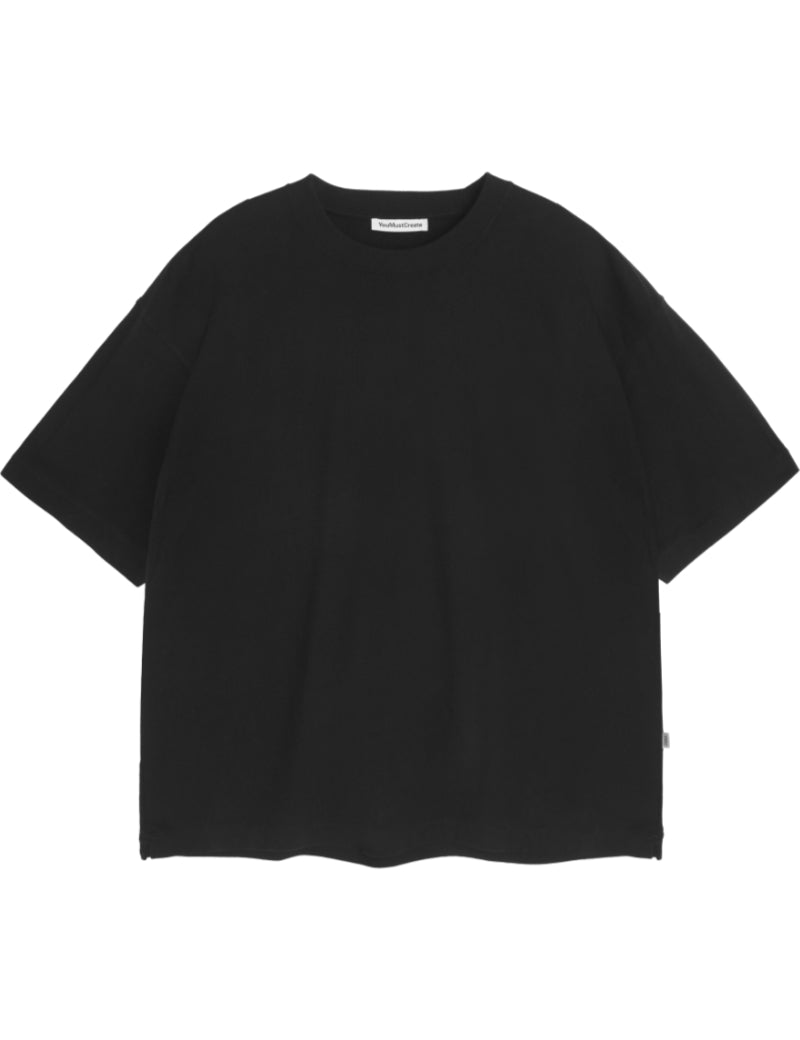YMC Triple T-Shirt Black Front