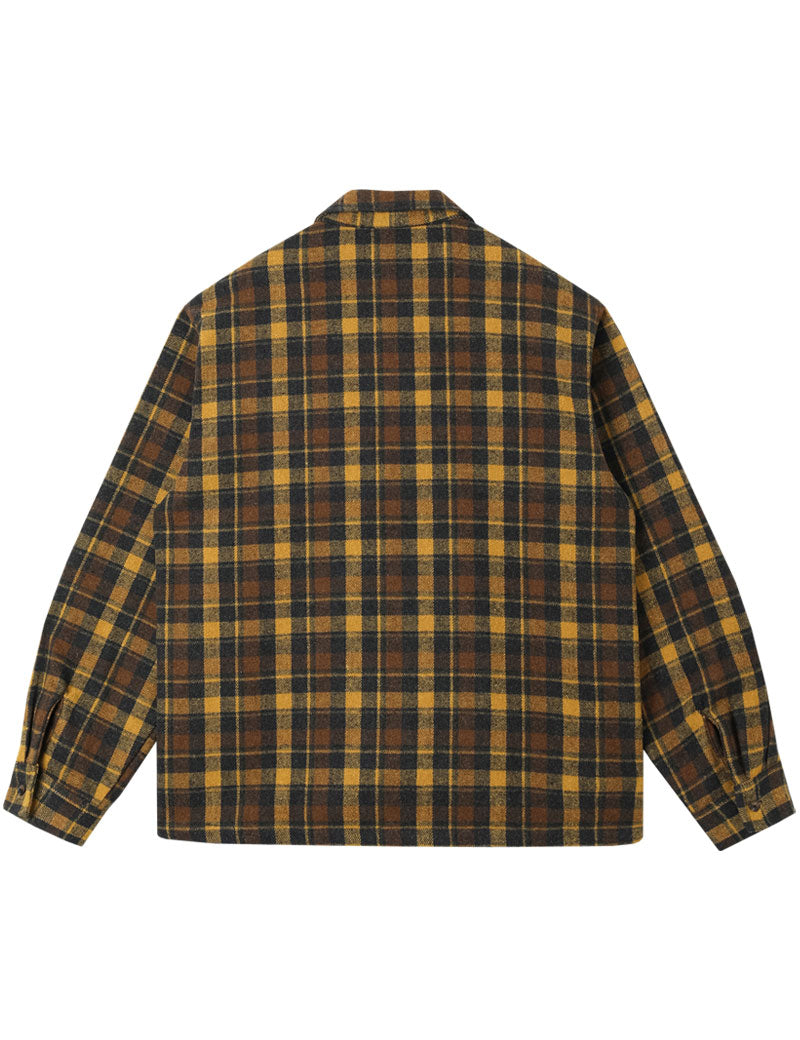 Stan Ray Zip Shirt Acorn Plaid