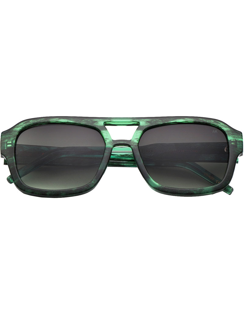 A.Kjaerbede Kaya Sunglasses Green Marble