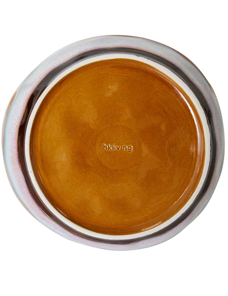 HK Living 70s Ceramics Pasta Bowls Golden Hour Set Of 2