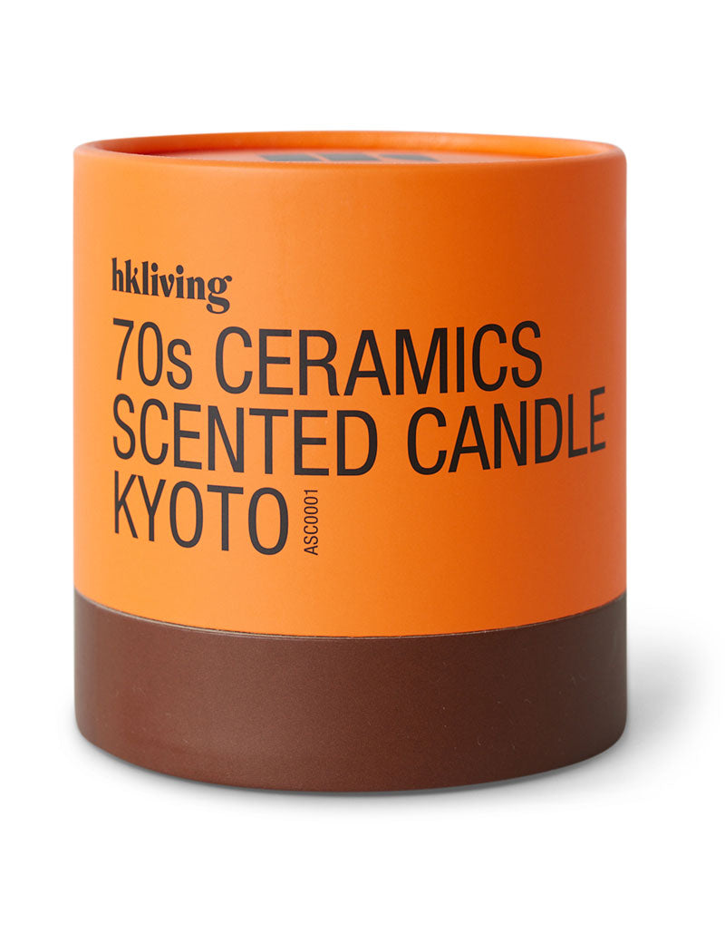 HKliving 70s Ceramics Scented Candle Kyoto