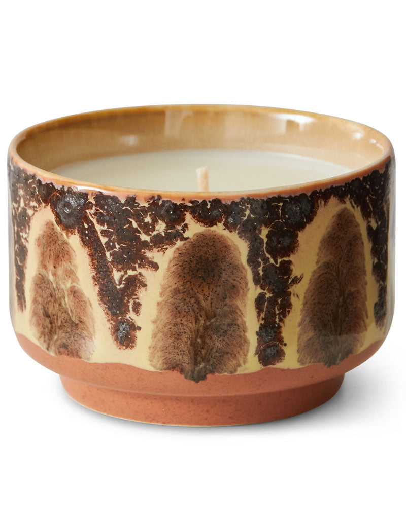 HKliving 70s Ceramics Small Scented Candle Kyoto