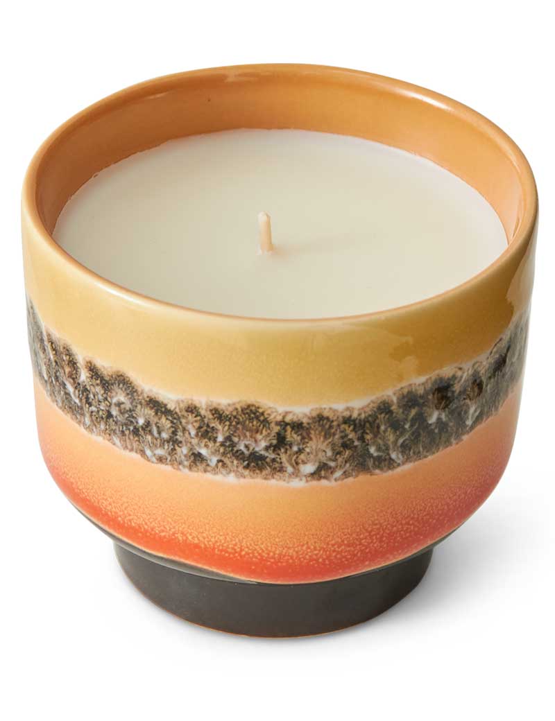 HK Living 70s Ceramics Small Scented Candle Tulum