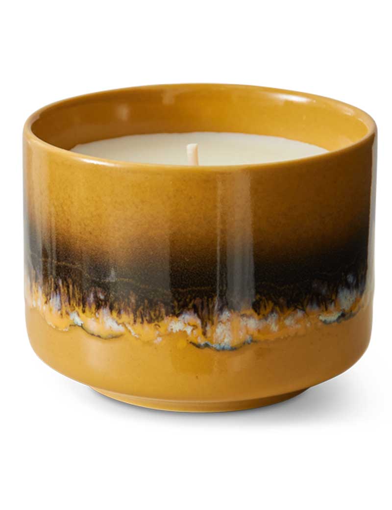 HK Living 70s Ceramics Small Scented Candle Valencia