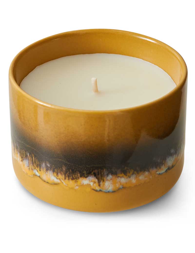 HK Living 70s Ceramics Small Scented Candle Valencia