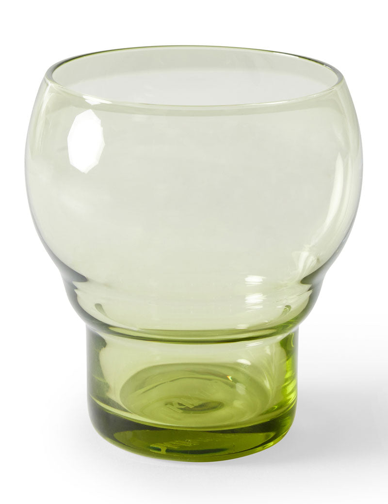HKliving 70s Glassware Bulb Glasses Mint Green Set Of 4