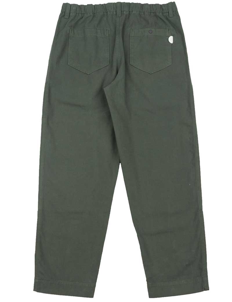 Folk Assembly Work Pant Brushed Dark Olive