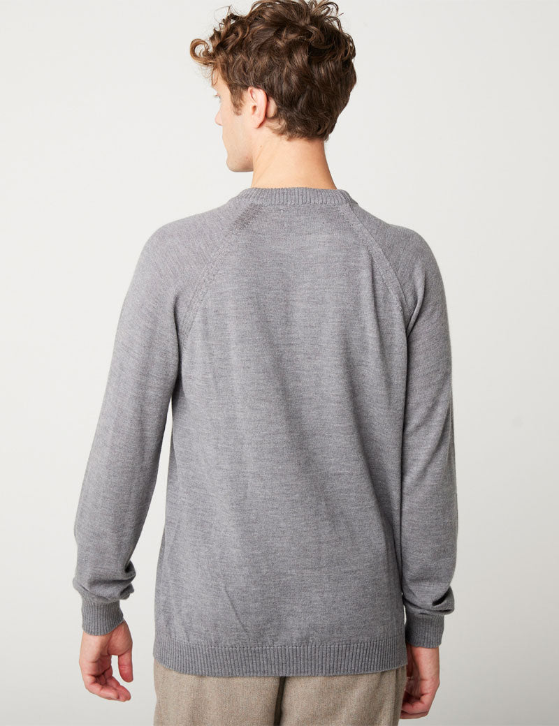 PEREGRINE BEAUFORD CREW JUMPER NIMBUS