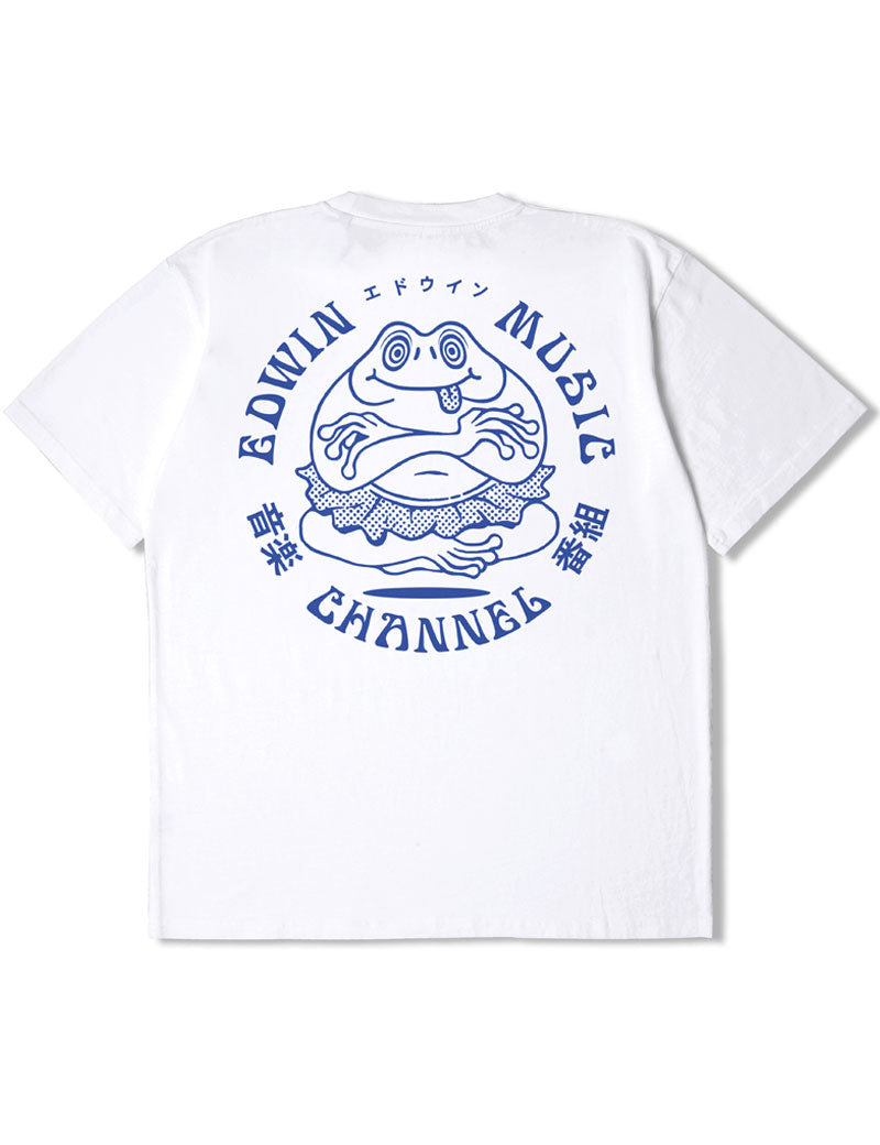 Edwin Music Channel T-Shirt White