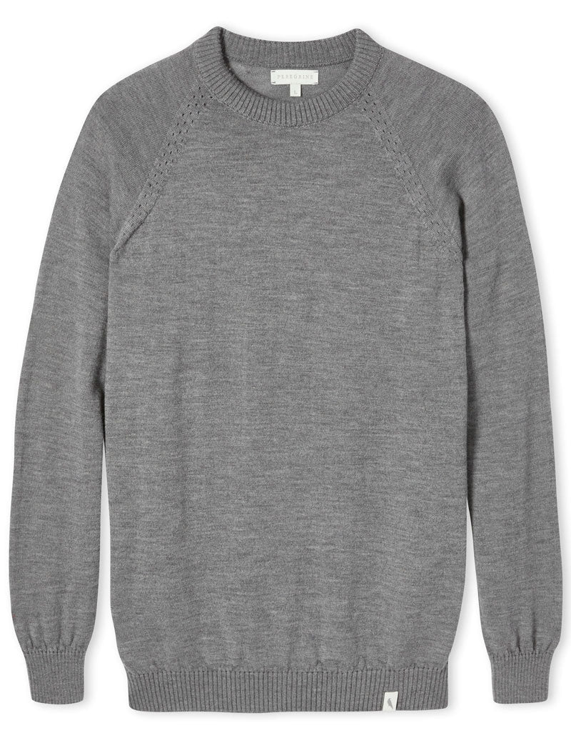 PEREGRINE BEAUFORD CREW JUMPER NIMBUS