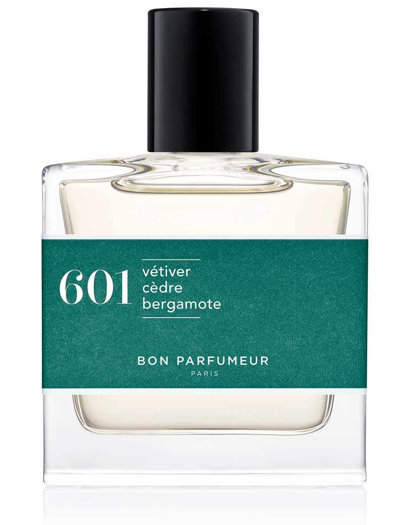 BON PARFUMEUR EAU DE PARFUM 601 VETIVER CEDAR BERGAMOT 30ML