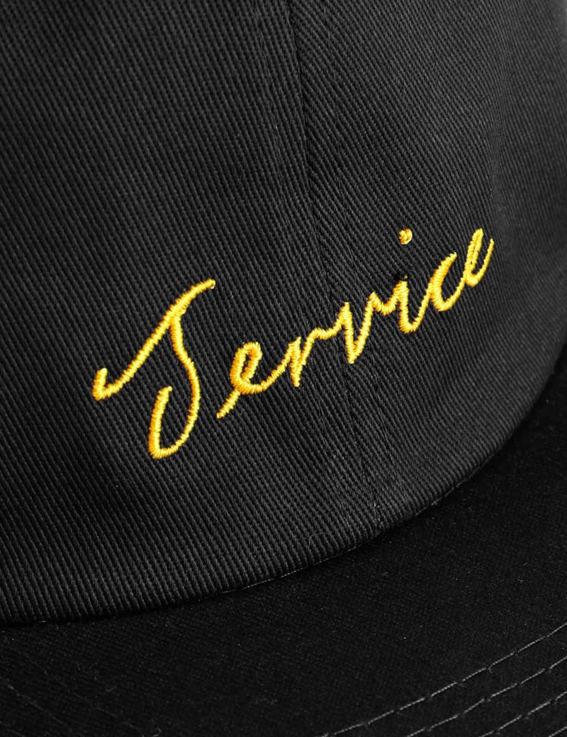 Service Works Script Cap Black