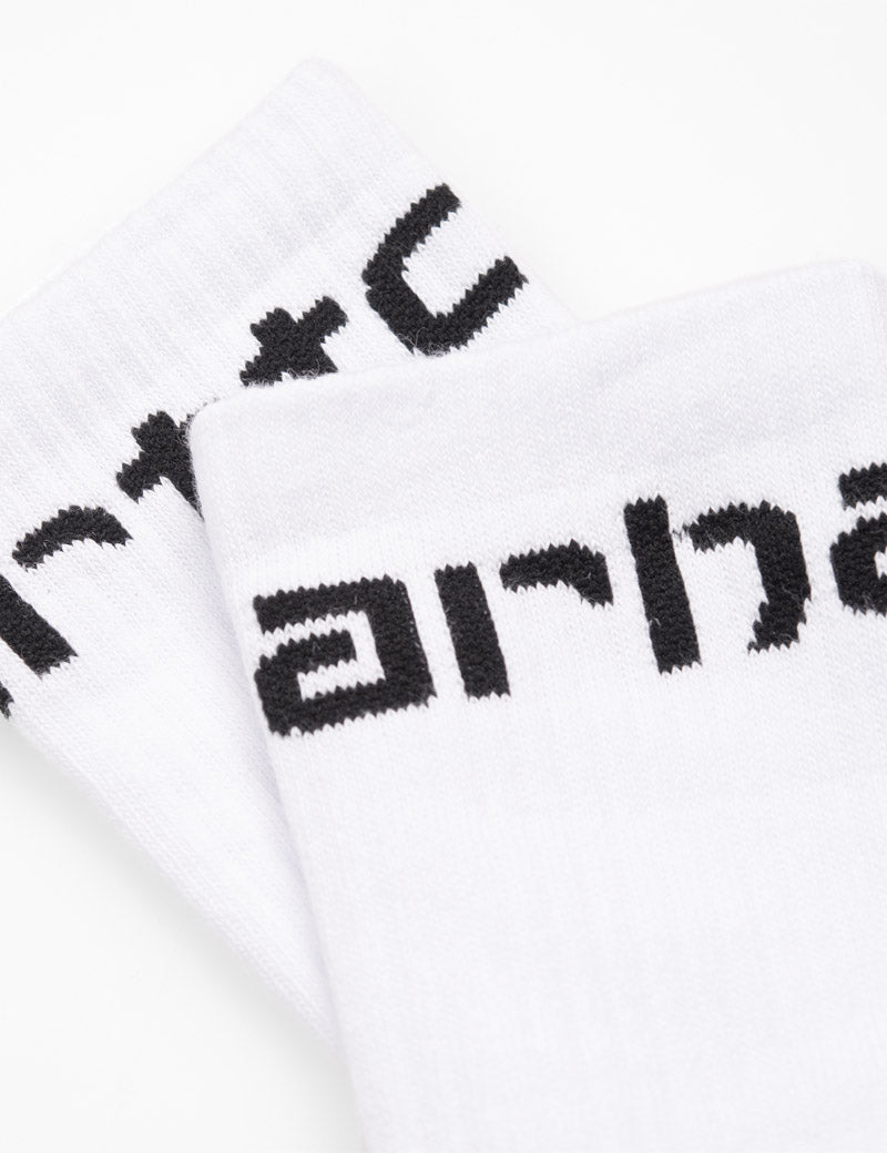 Carhartt WIP Chase Socks White Black