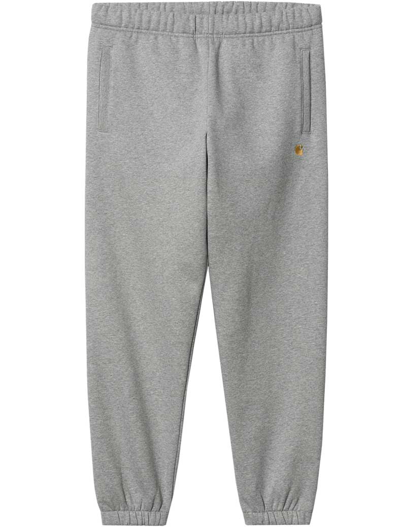 Carhartt Wip Chase Sweatpants Grey Heather Gold