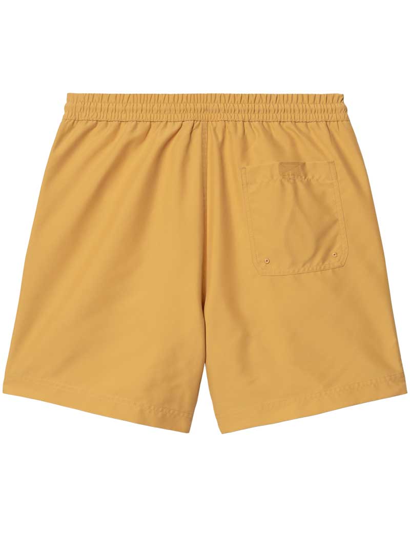 CARHARTT WIP CHASE SWIM TRUNKS SHORTS SUNRAY GOLD