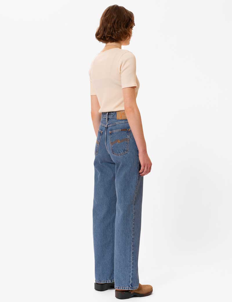 NUDIE JEANS CO CLEAN EILEEN CASUAL BLUE