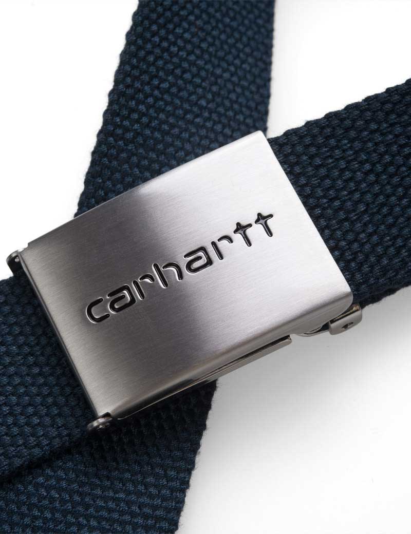 Carhartt Clip Belt Chrome Admiral