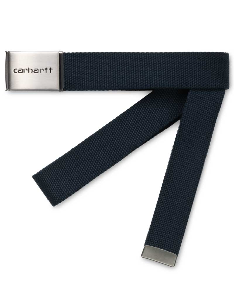 Carhartt Clip Belt Chrome Admiral