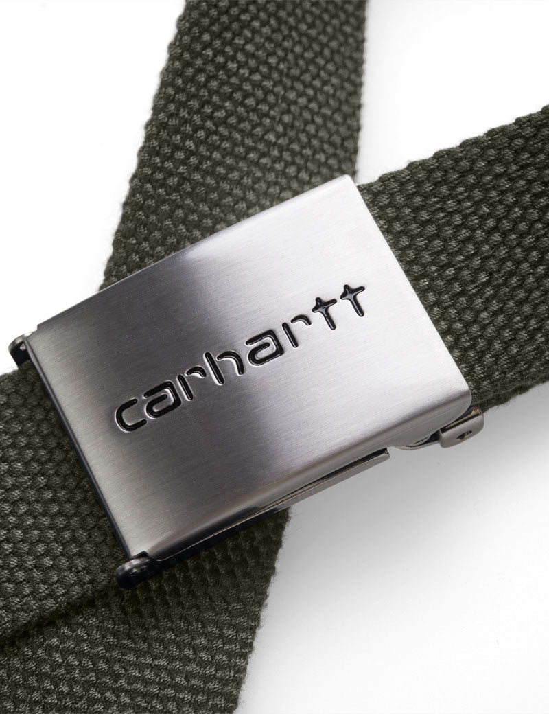 Carhartt Clip Belt Chrome Cypress