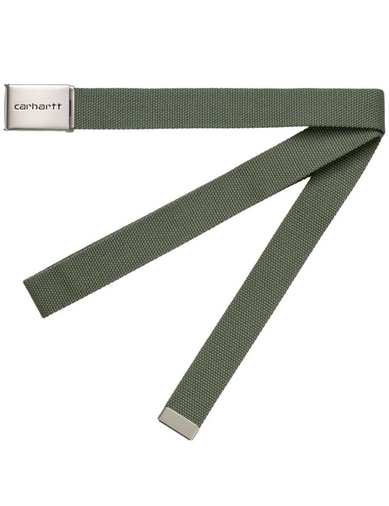 Carhartt Clip Belt Chrome Dollar Green