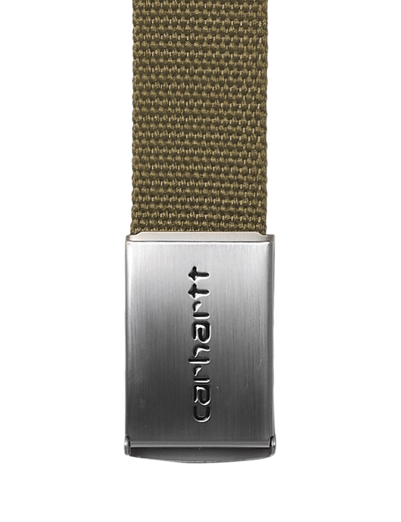 Carhartt Wip Clip Belt Chrome Highland