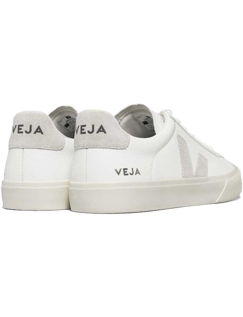 Veja Campo Leather Trainers White Natural Womens