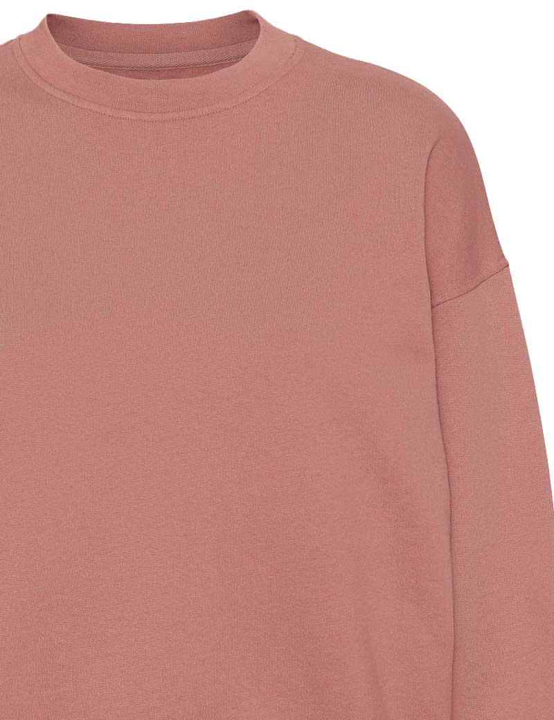 Colorful Standard Organic Oversized Crew Sweatshirt Rosewood Mist