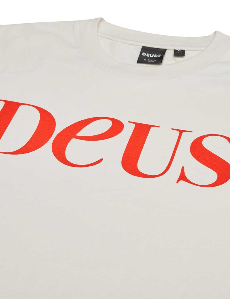 DEUS EX MACHINA RICO T-SHIRT VINTAGE WHITE