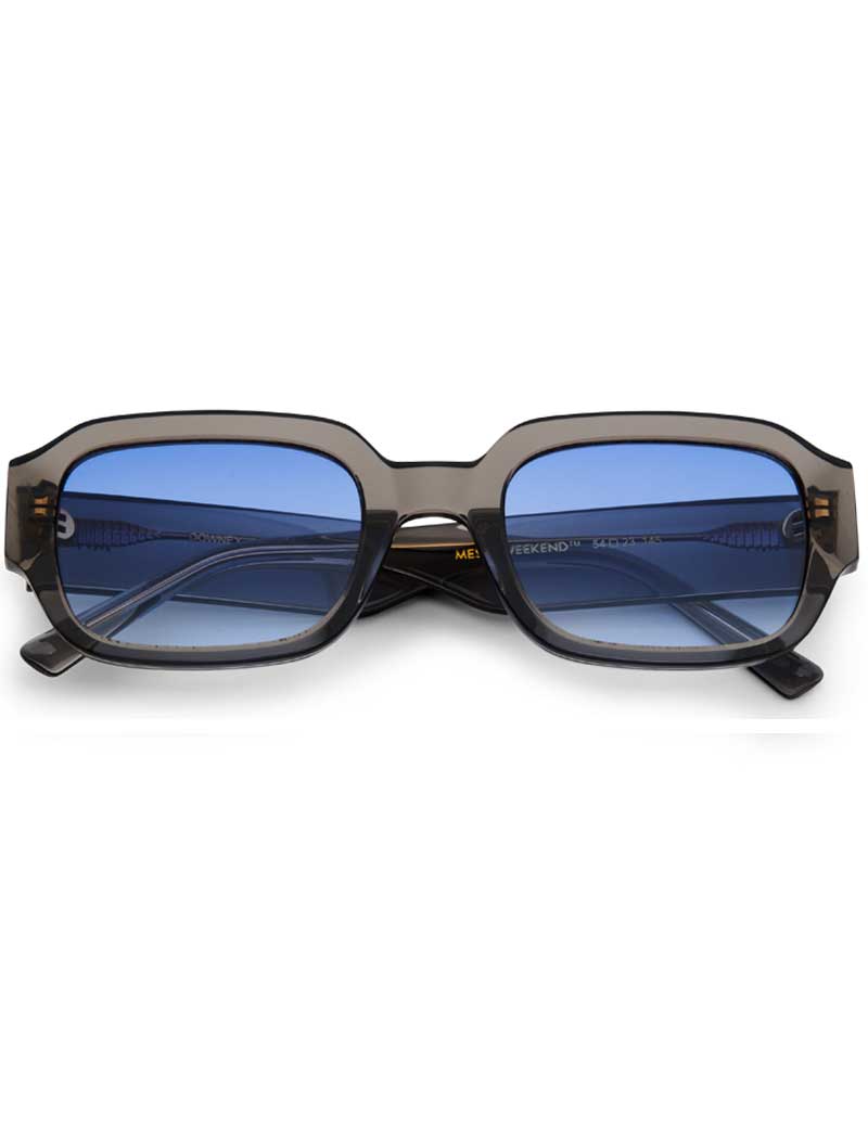 MESSY WEEKEND DOWNEY SUNGLASSES GREY CRYSTAL BLUE