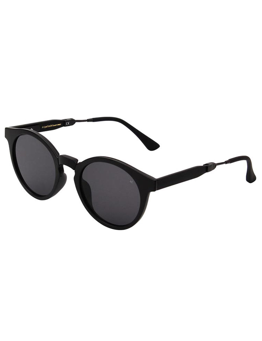 A.Kjaerbede Eazy 2.0 Matt Black Sunglasses