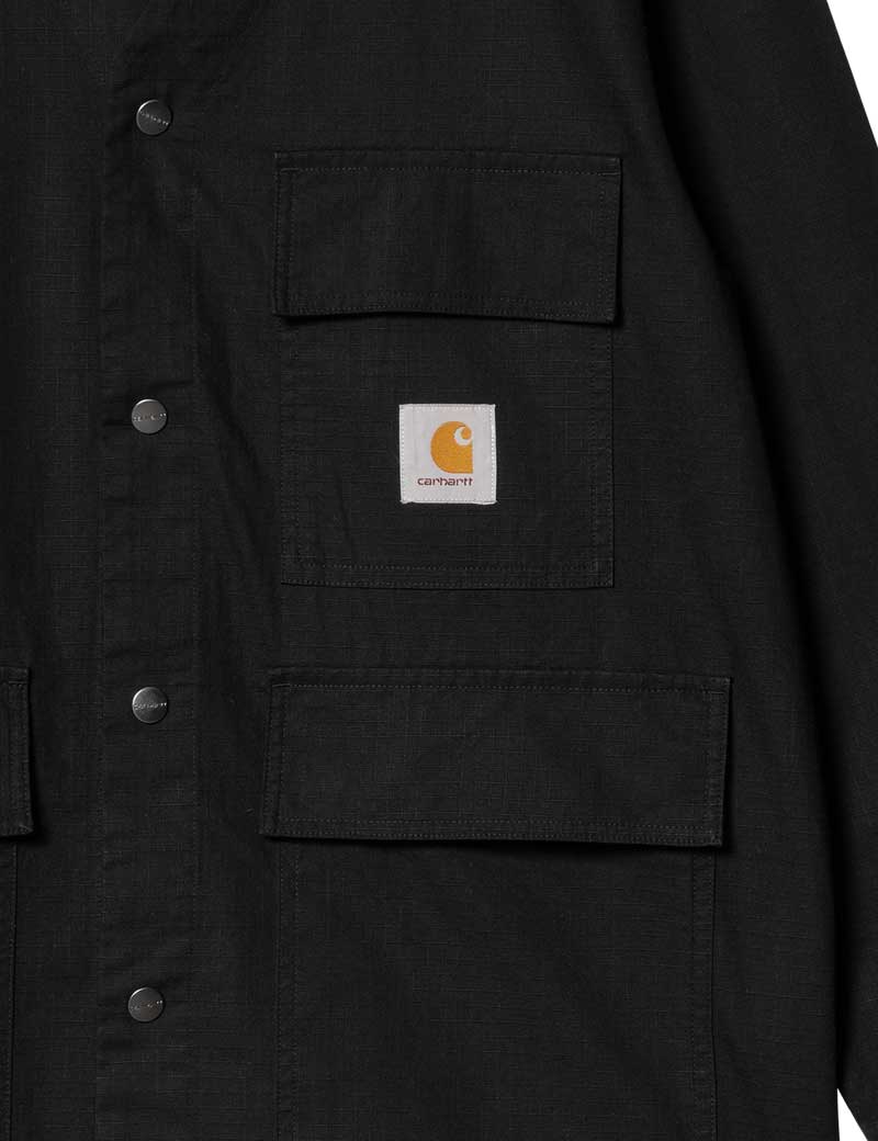 CARHARTT WIP ELROY SHIRT JACKET BLACK