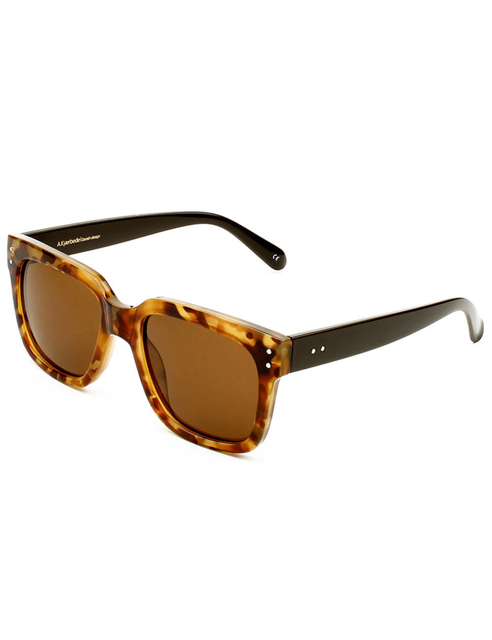 A.Kjaerbede Fancy Demi Brown Sunglasses