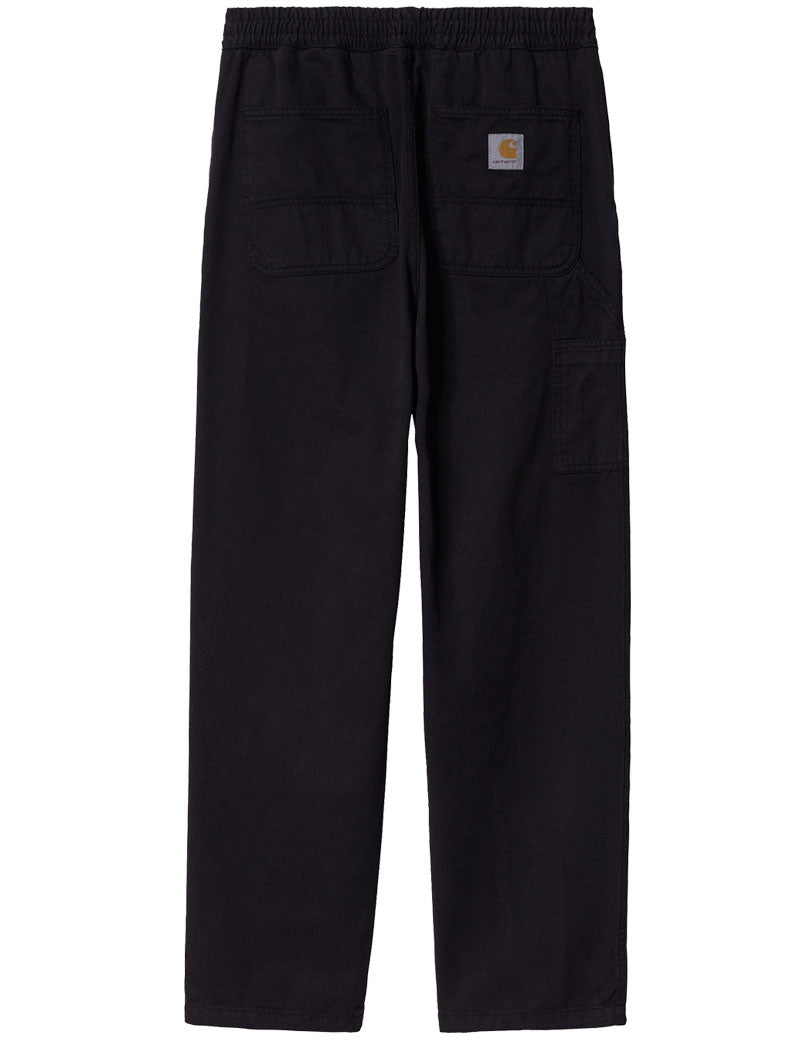 CARHARTT WIP FLINT PANT BLACK GARMENT DYED