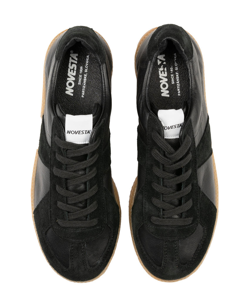 Novesta German Army Trainers Black Transparent