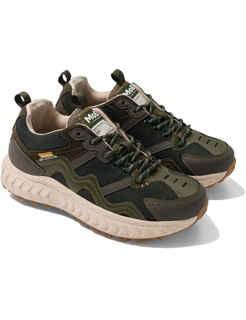 MoEa GEN7 Cactus Vegan Trainers Full Green