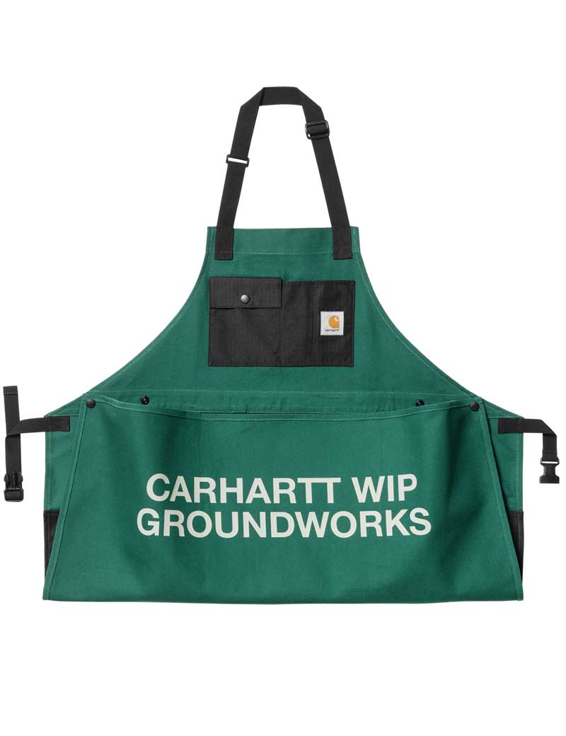 CARHARTT WIP GROUNDWORKS APRON CHERVIL BLACK